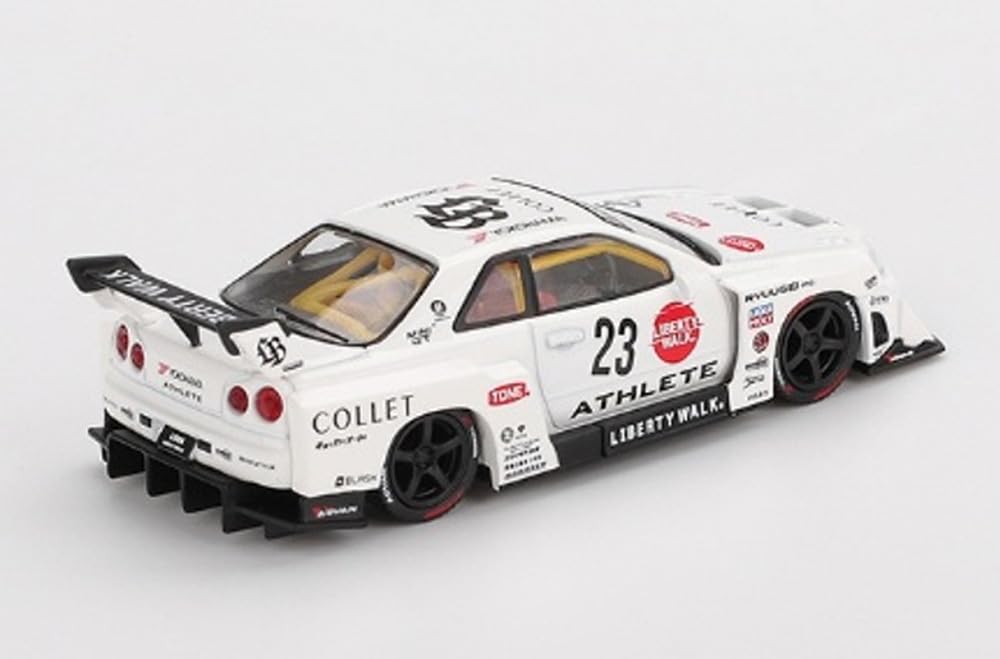 Amazon | サンリッチ (Sunrich) MINI GT 1/64 ニッサン LB-ER34 Super